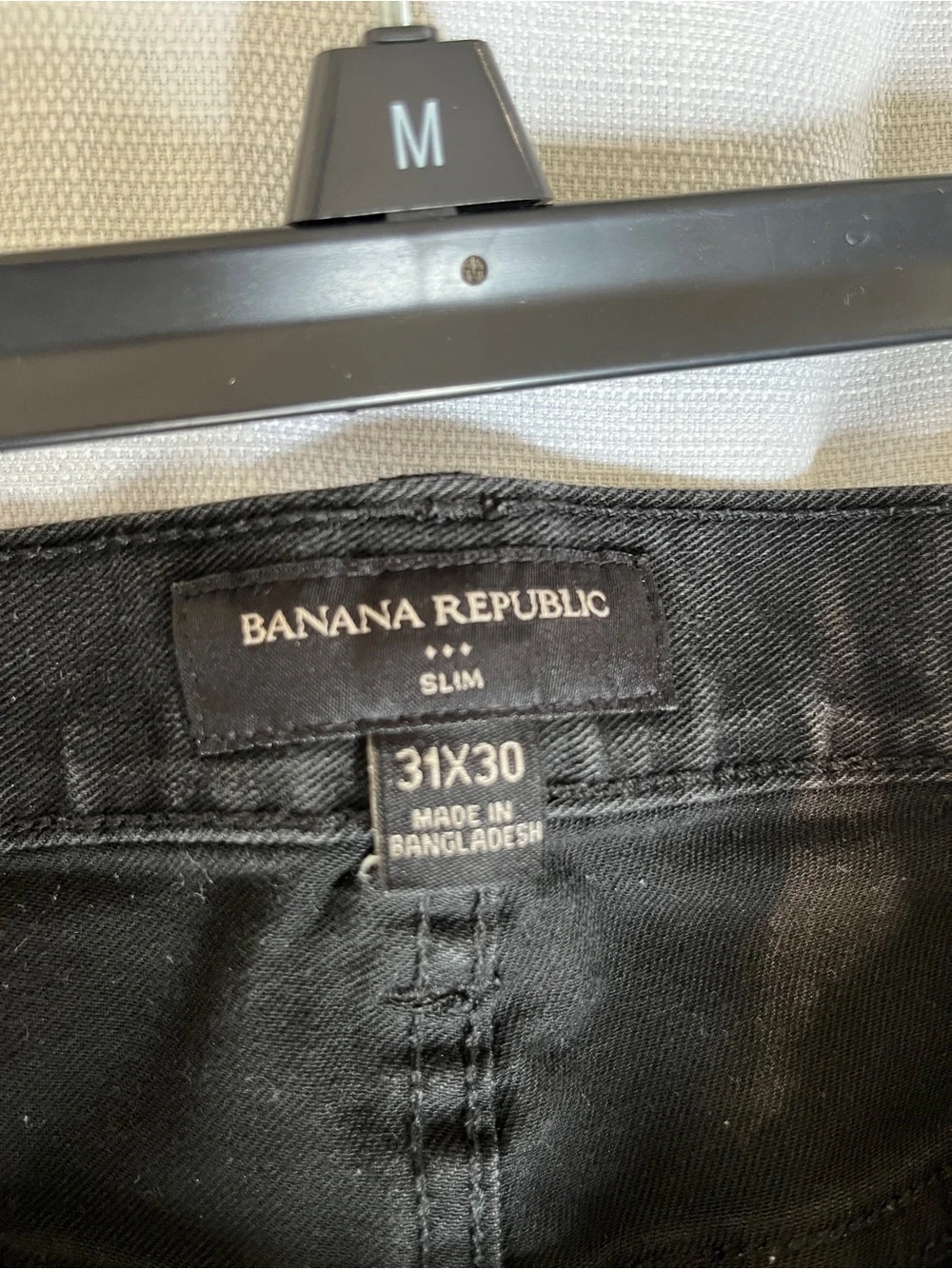 Banana Republic Slim Straight Pants in Black